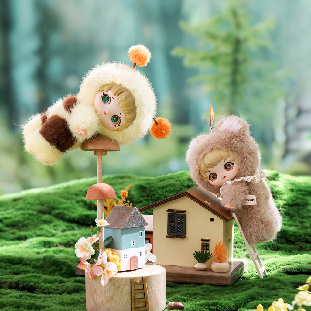 М'яка іграшка Pop Top сюрприз Letsvan Ziyuli Паті звіряток (17Zl-0601) - зображення 3