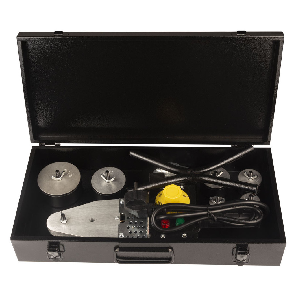 Паяльник для пластикових труб Sigma 800Вт 20-63мм у металевому кейсі (2743461) - изображение 10