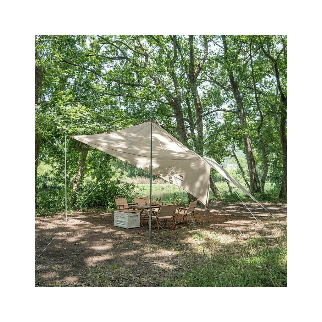 Тент Naturehike Car Rear Canopy NH21TM001 590x340 см Sand (6927595777831) - зображення 2