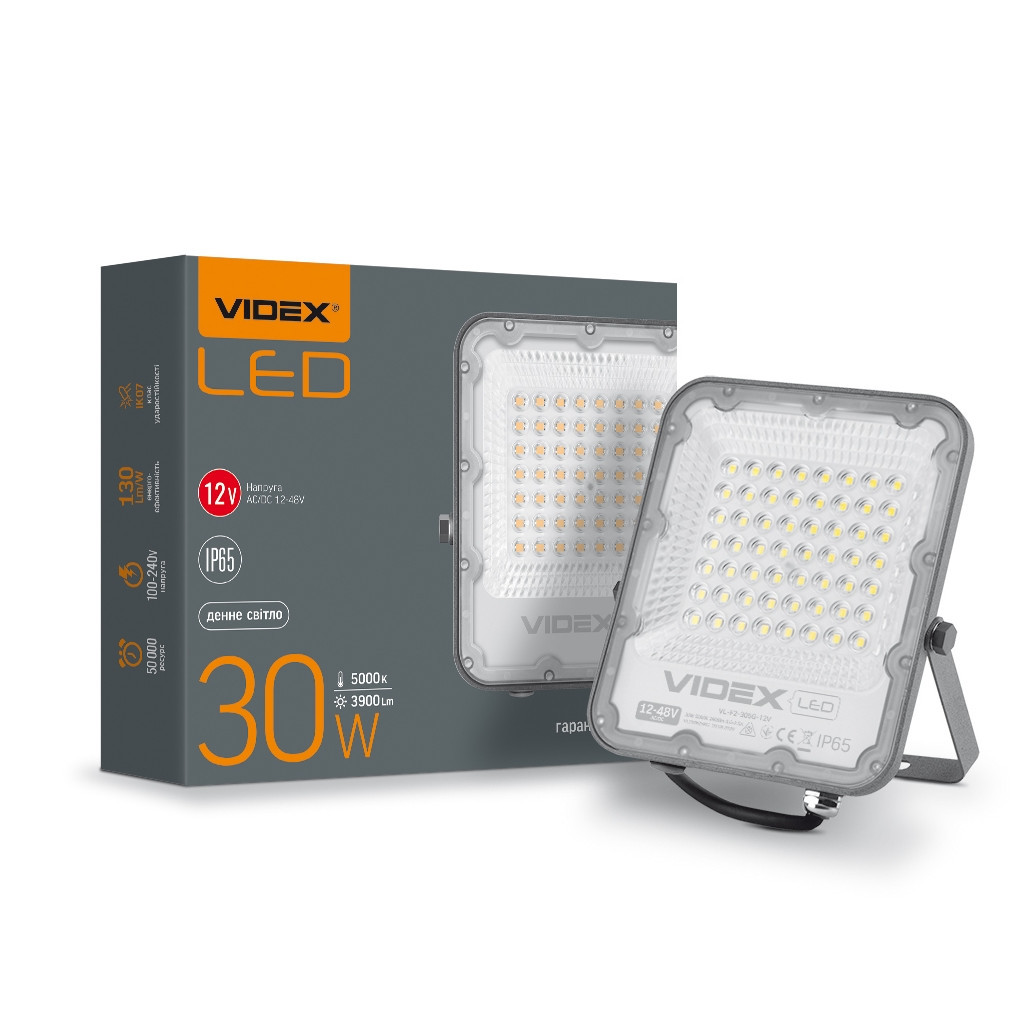 Прожектор Videx VL-F2-305G-12V - зображення 3