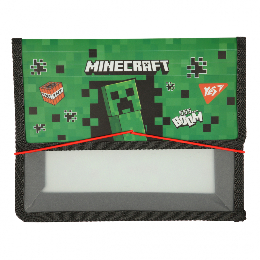Папка для зошитів Yes пластикова на резинці В5 Minecraft (492307) - зображення 1