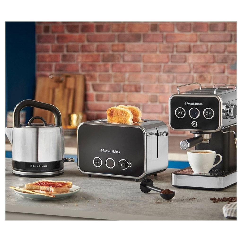 Ріжкова кавоварка еспресо Russell Hobbs 26450-56 - зображення 11