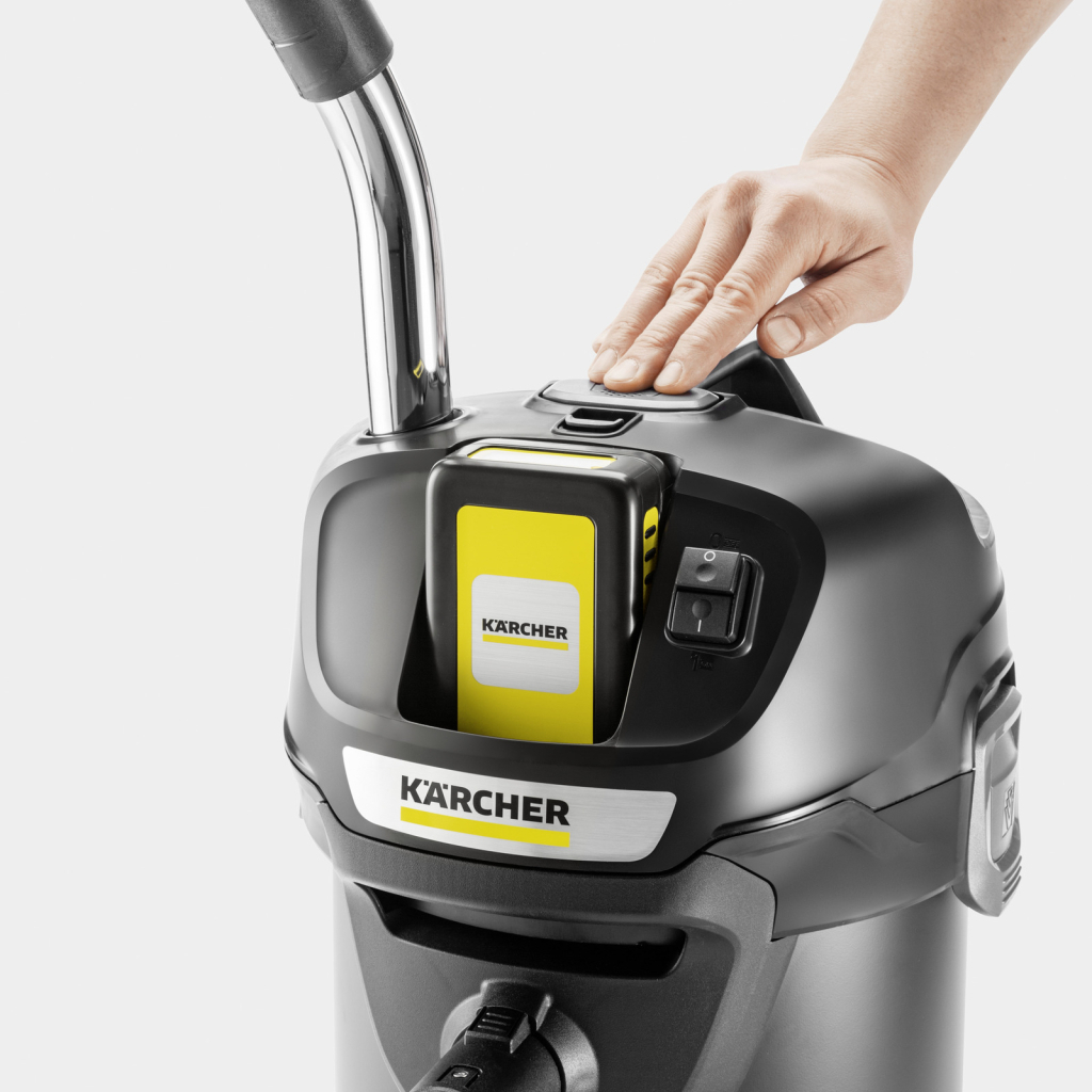 Пилосос будівельний Karcher AD 2 Battery, 18В, 14л, (без АКБ та ЗП) (1.348-300.0) - изображение 3
