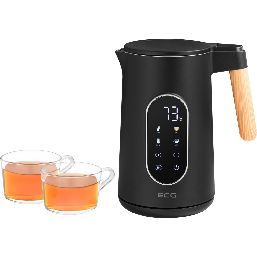 Електрочайник ECG RK 1799 Smart Black - зображення 9
