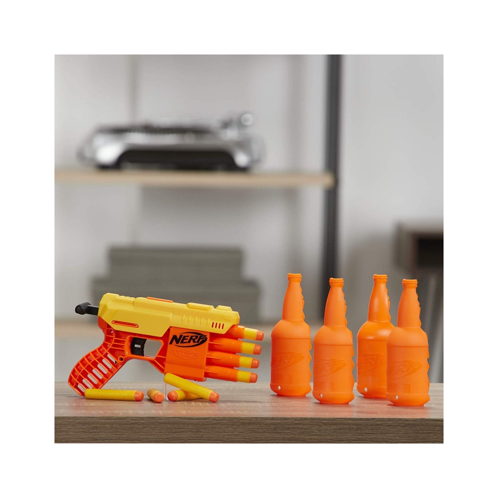 Іграшкова зброя Hasbro Nerf Alpha Strike Fang QS-4 з мішенями (E8308) - зображення 6