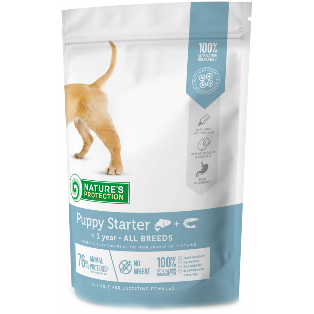 Сухий корм для собак Nature's Protection Puppy starter All breeds 500 г (NPS45721) - зображення 1
