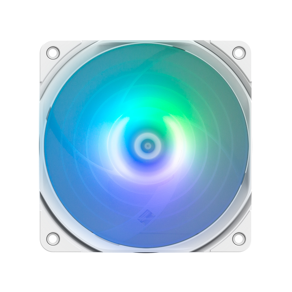 Кулер до корпусу Zalman ZM-AF120RARGBWHITE - зображення 2