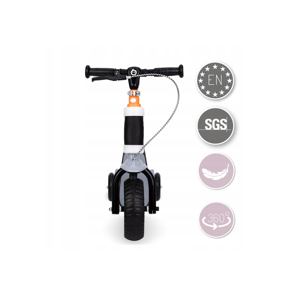 Самокат MoMi Elios 2 в 1 беговел orange (ROBI00033) - зображення 5