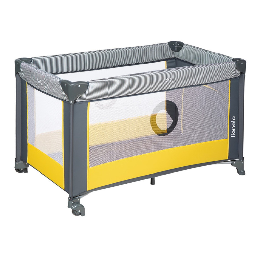 Дитячий манеж Lionelo Stefi Yellow Lemon (LO-STEFI YELLOW LEMON) - зображення 4