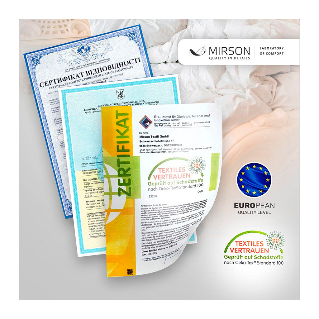 Постільна білизна MirSon Сатин Premium 22-1265 Ripe bud 143х210х2 (2200003062809) - зображення 4