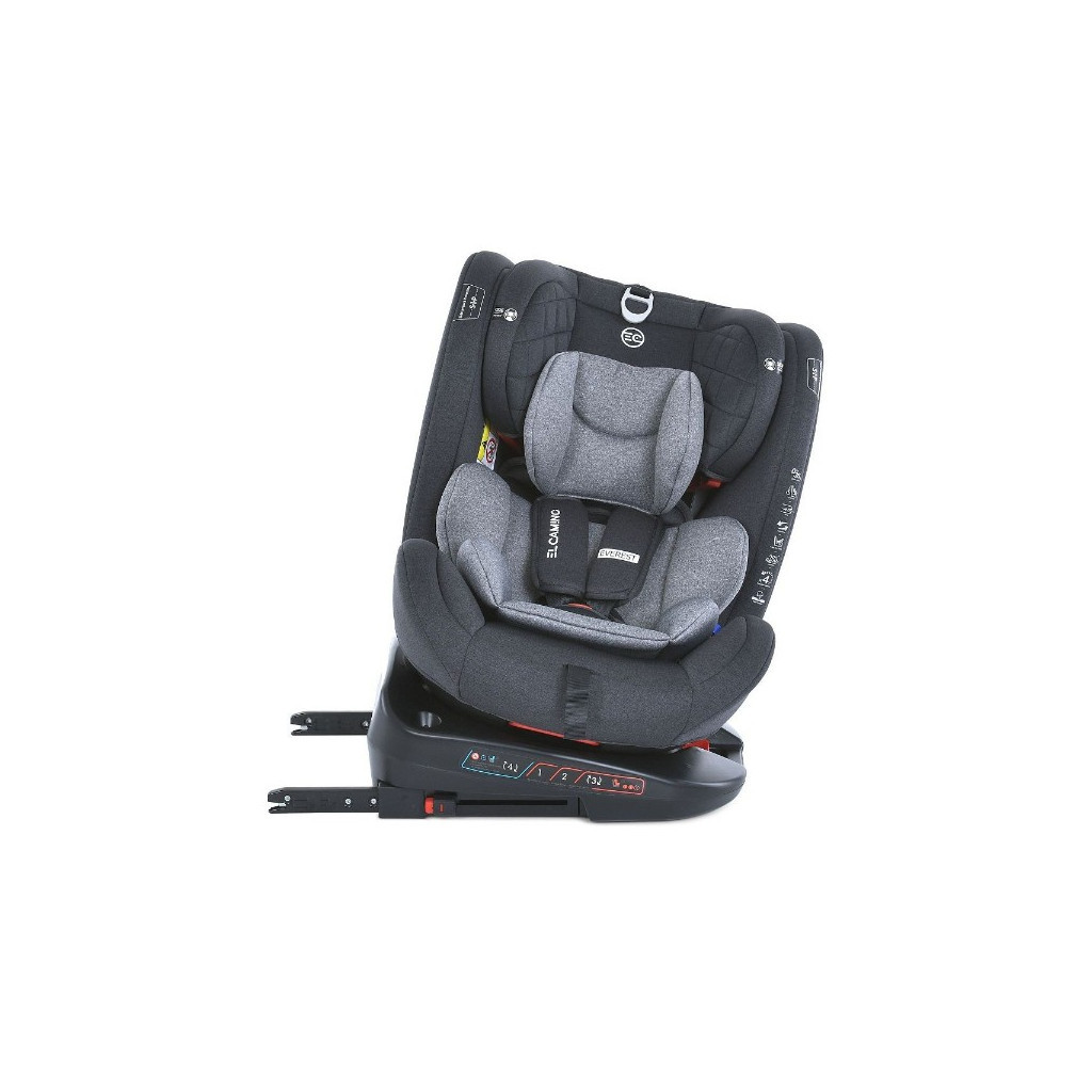 Автокрісло El Camino ME 1114 Everest Light Grey (ME 1114 light grey) - зображення 5