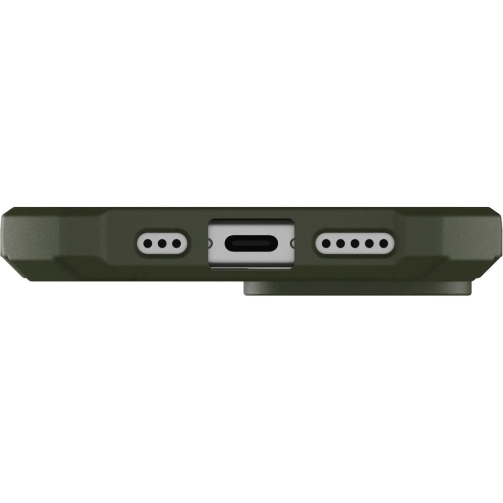 Чохол до мобільного телефона UAG Apple iPhone 15 Essential Armor Magsafe, Olive Drab (114288117272) - зображення 8