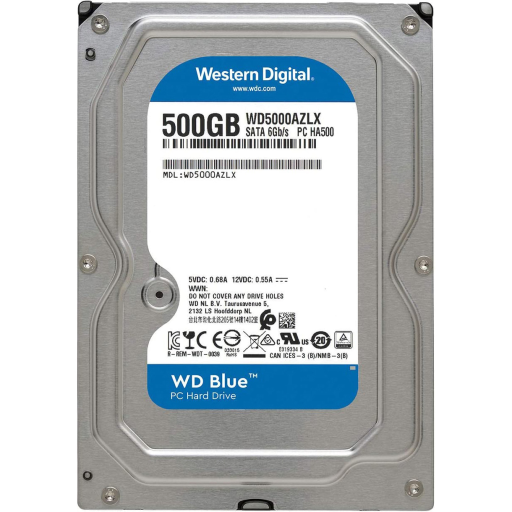Жорсткий диск WD 3.5"  500GB (# WD5000AZLX #) - зображення 1