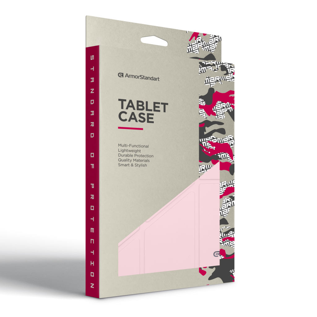 Чохол до планшета Armorstandart Y-Type PEN Xiaomi Redmi Pad 2 Pink (ARM87410) - зображення 9