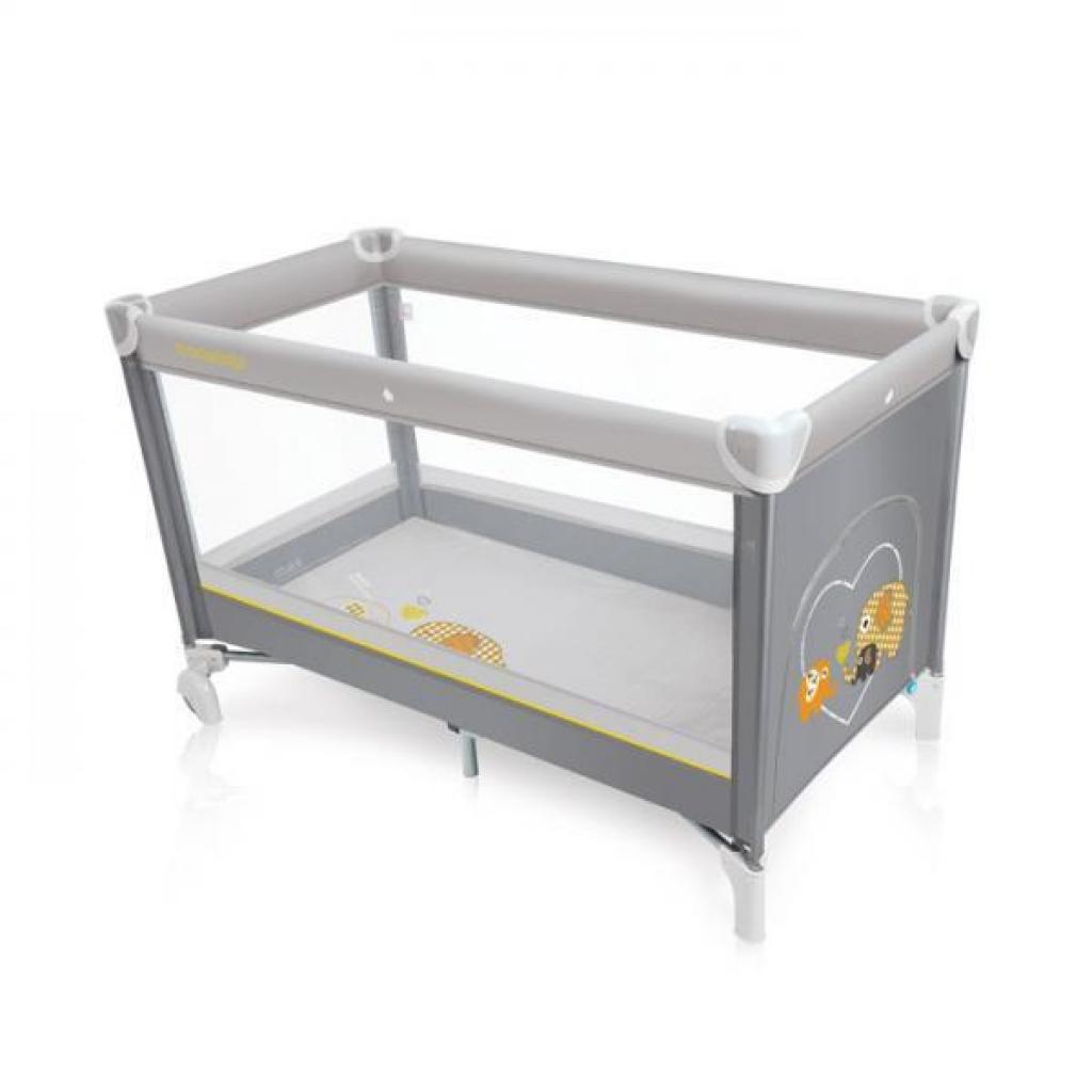Дитячий манеж Baby Design Simple сірий (20051) - зображення 1