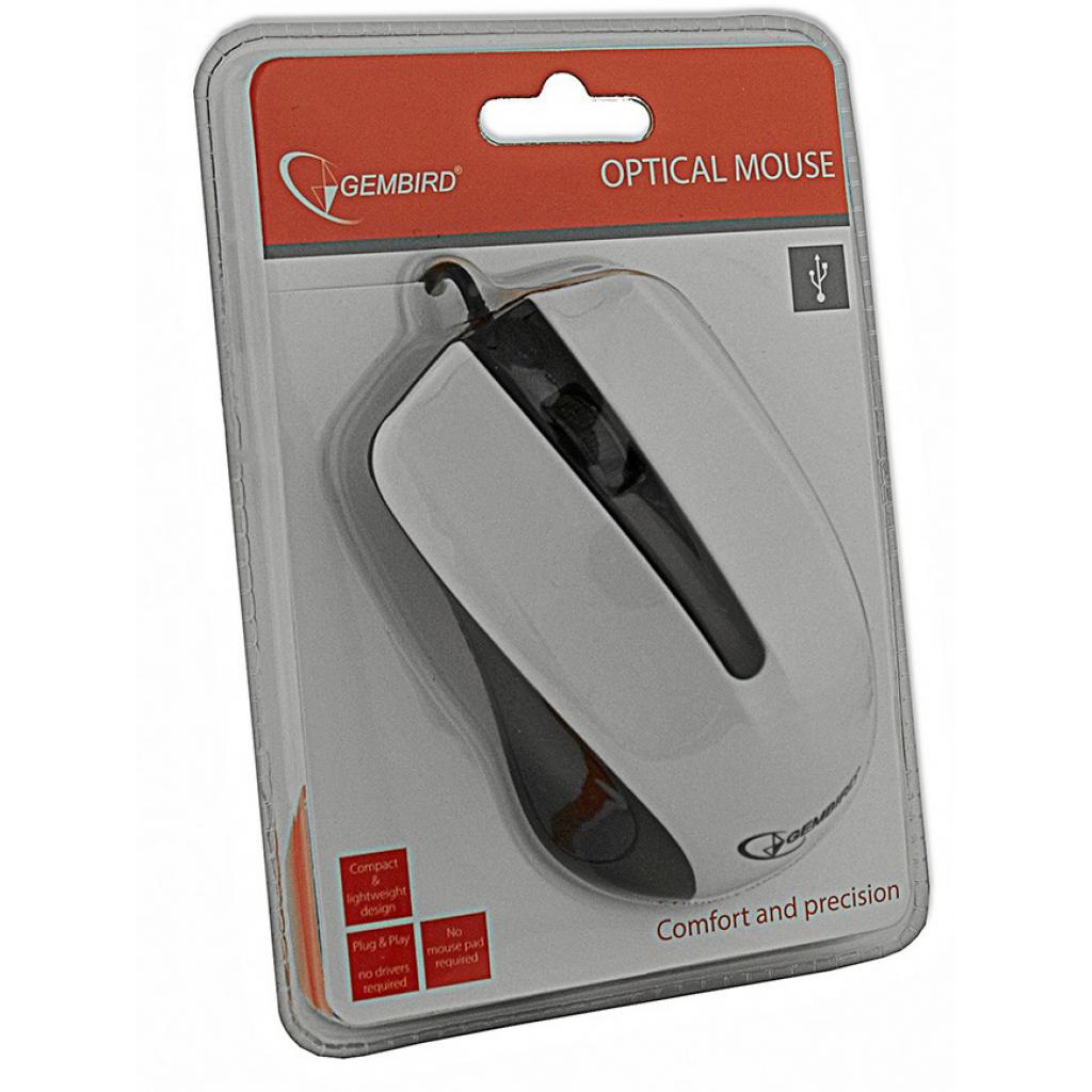 Мишка Gembird MUS-101-W - зображення 6