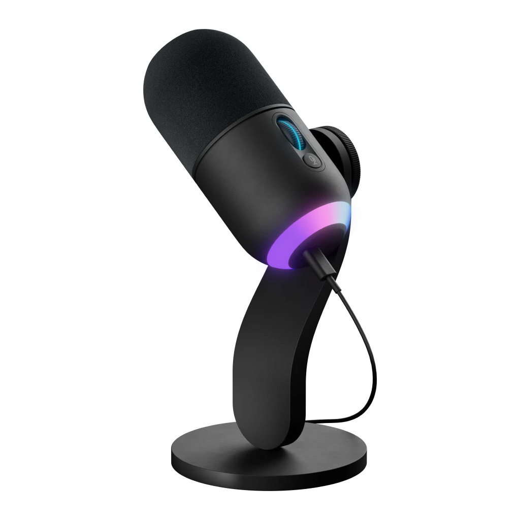 Мікрофон Logitech Yeti GX Dynamic RGB Gaming Mic with Lightsync Black (988-000569) - зображення 7