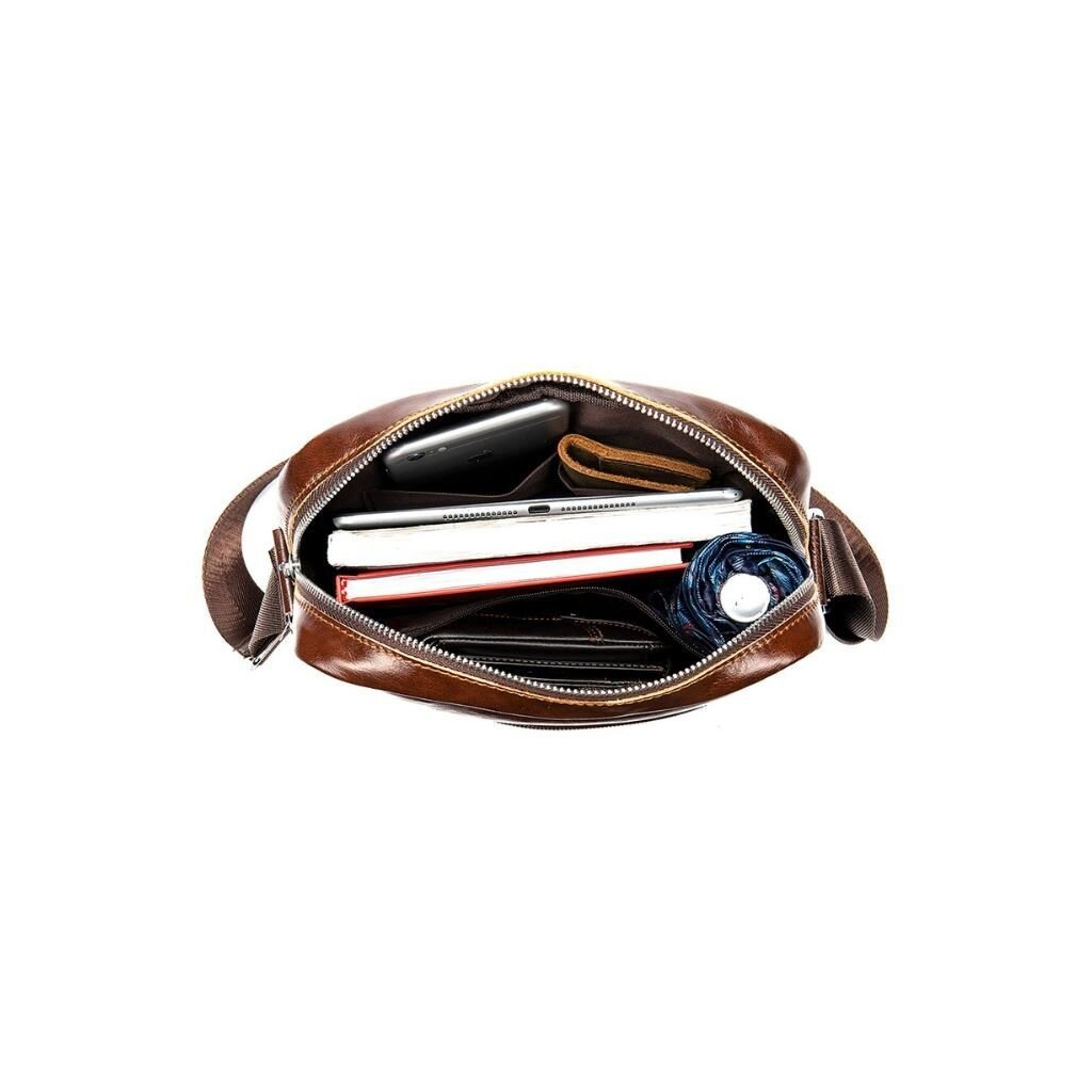 Сумка Vintage Коричнева (14829) - зображення 9