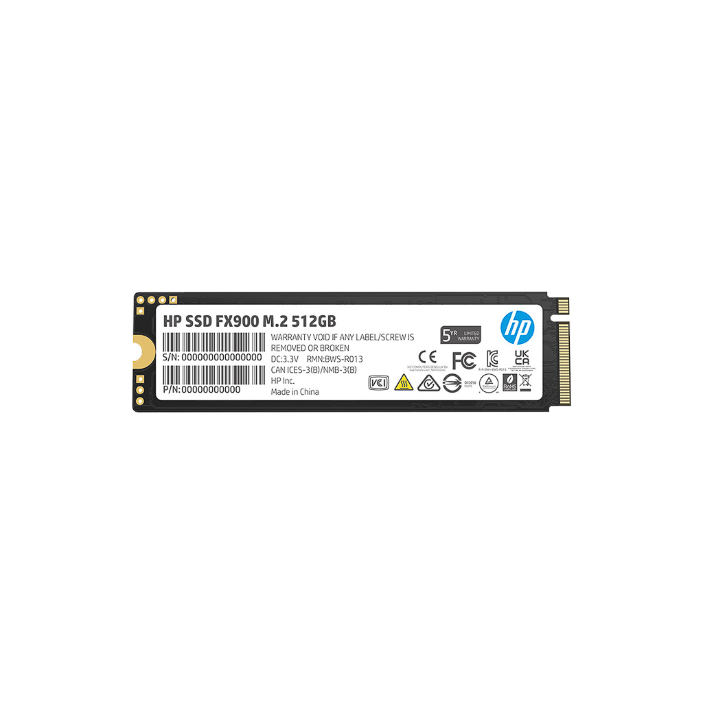 Накопичувач SSD M.2 2280 512GB FX900 HP (57S52AA) - зображення 1