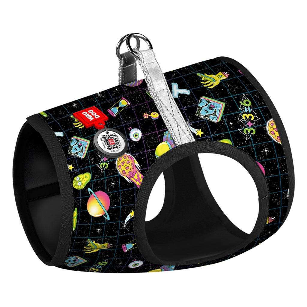 Шлея для собак WAUDOG Clothes "Рік і Морті 2" ХS1 (2901-0281) - зображення 1