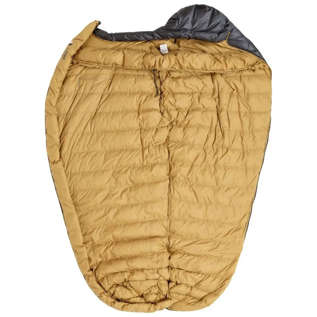 Спальний мішок Turbat Nox пуховий 250 grey/cheddar orange 195 см (012.005.0395) - зображення 3