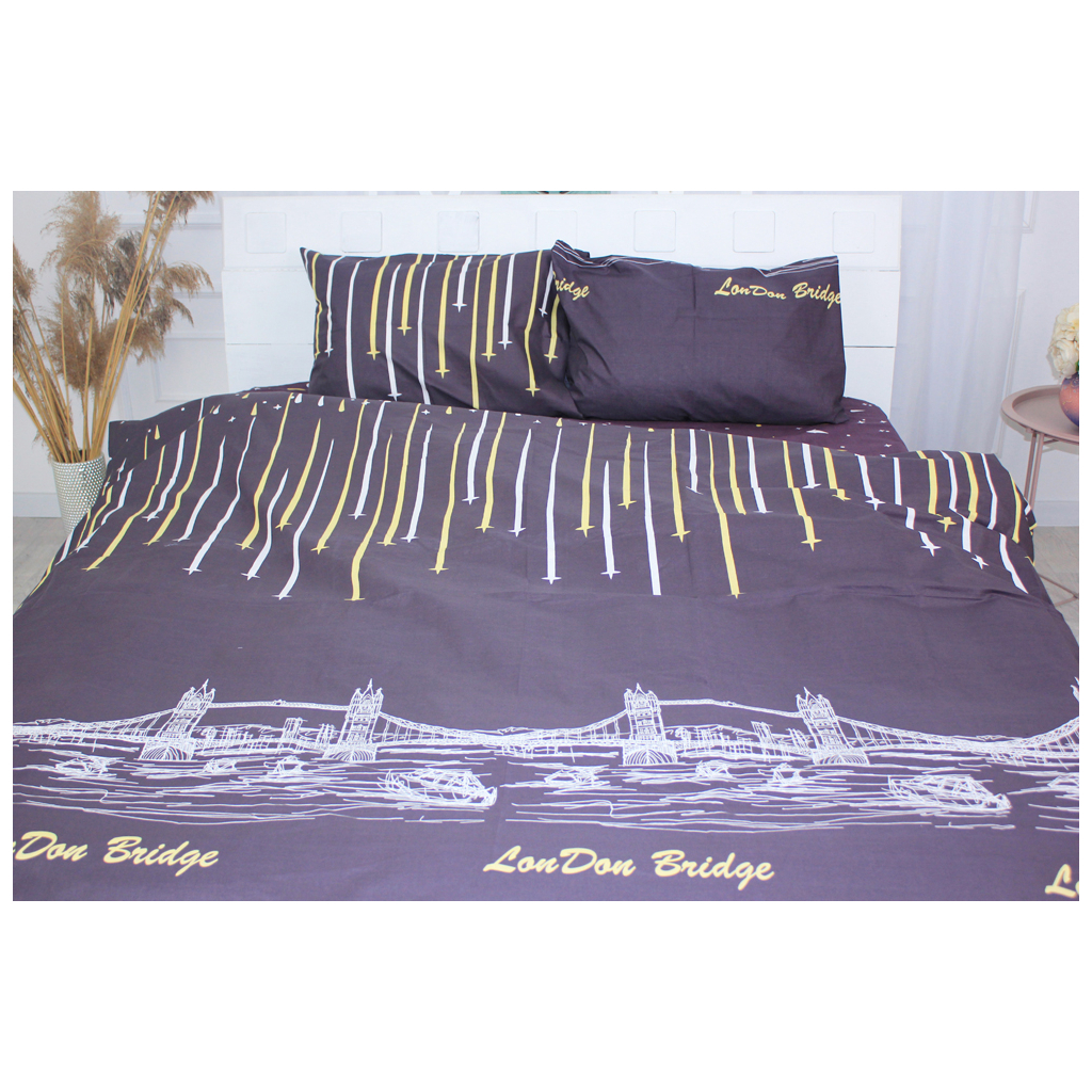 Простирадло MirSon Бязь Premium Dolores №393INT 220х240 см (2200001011120) - зображення 2