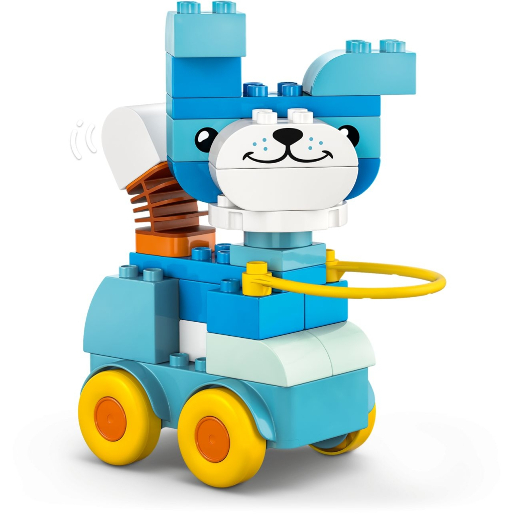 Конструктор LEGO DUPLO Тварини на колесах 3 в 1 (10448-) - зображення 3
