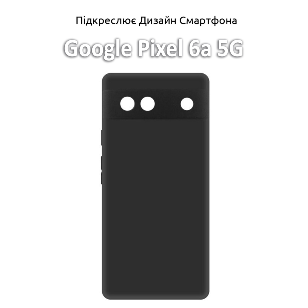 Чохол до мобільного телефона BeCover Google Pixel 6a 5G Black (709612) - зображення 6