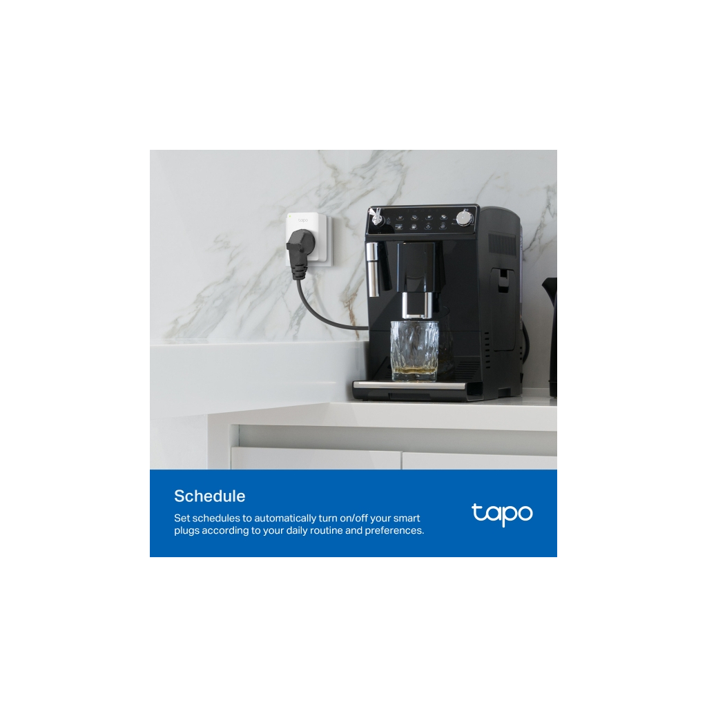 Розумна розетка TP-Link Tapo P110M N300 BT 16A (TAPO-P110M) - изображение 7
