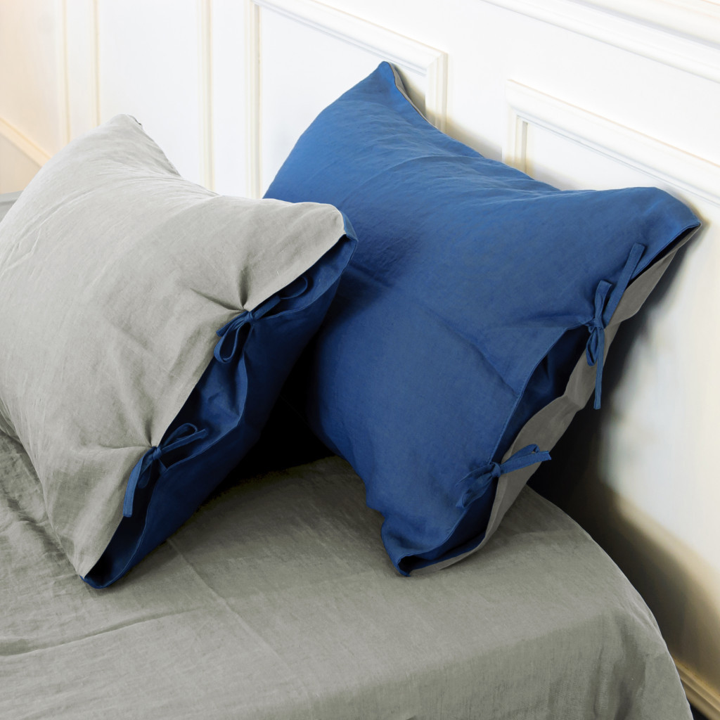 Постільна білизна MirSon Льон Aquamarine 2х160х220 (2200005371589) - зображення 3