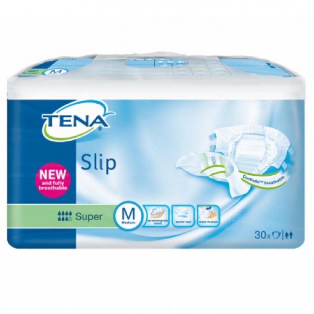 Підгузки для дорослих Tena Slip Super Medium 30 шт (7322540646856 _7322541118055) - зображення 1