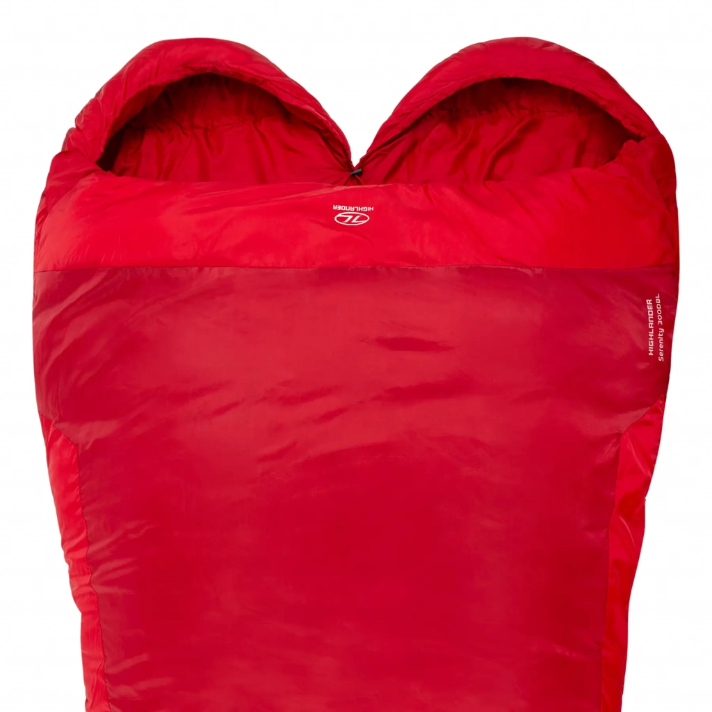 Спальний мішок Highlander Serenity 300 Double Mummy -5C Red (927921) - зображення 4