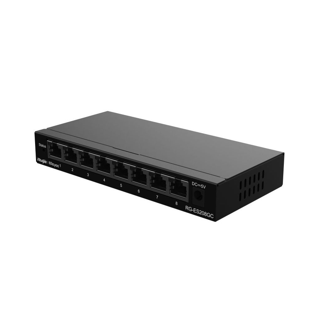 Комутатор мережевий Ruijie Networks RG-ES208GC - зображення 4