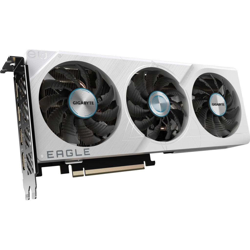 Відеокарта GIGABYTE GeForce RTX4060Ti 8Gb EAGLE OC ICE (GV-N406TEAGLEOC ICE-8GD) - зображення 3