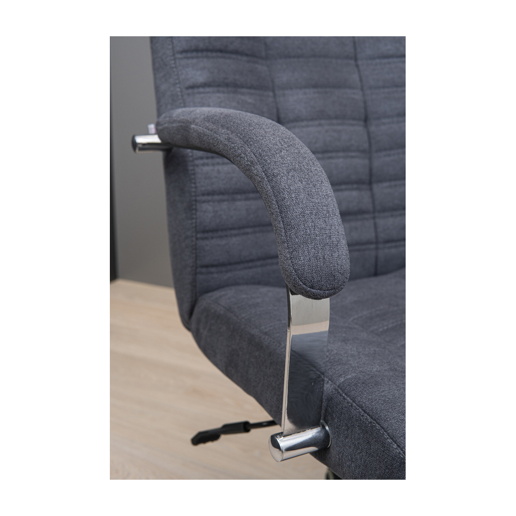 Офісне крісло Richman Атлант Хром П1 M-2 (Anyfix) Місті ДК Грей (R00000049543) - зображення 7