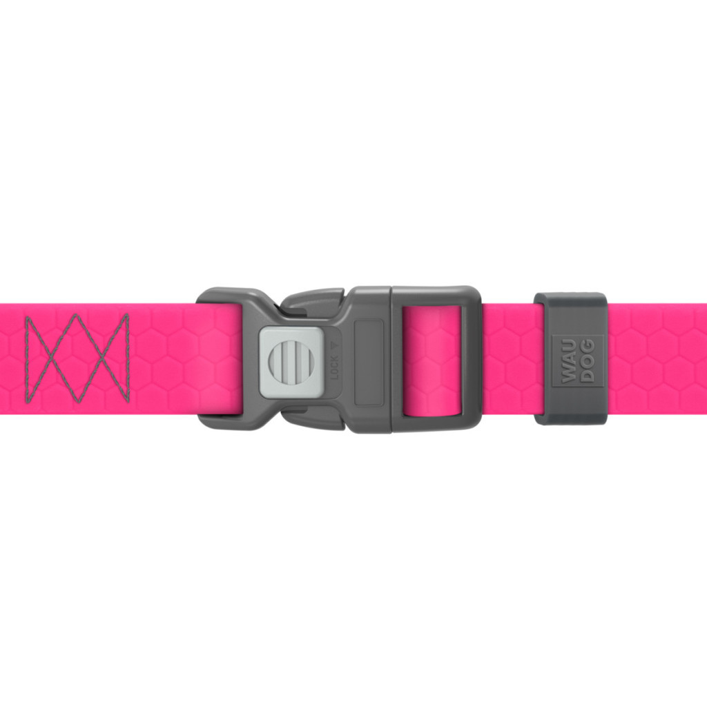 Шлея для собак WAUDOG Waterproof анатомічна Н-подібна S рожева (32947) - зображення 2
