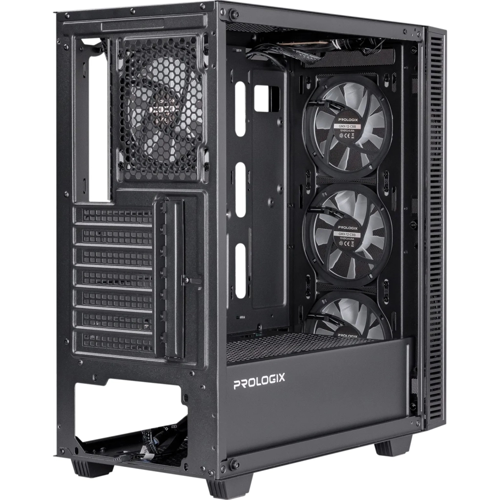 Корпус Prologix E123 Black - зображення 7