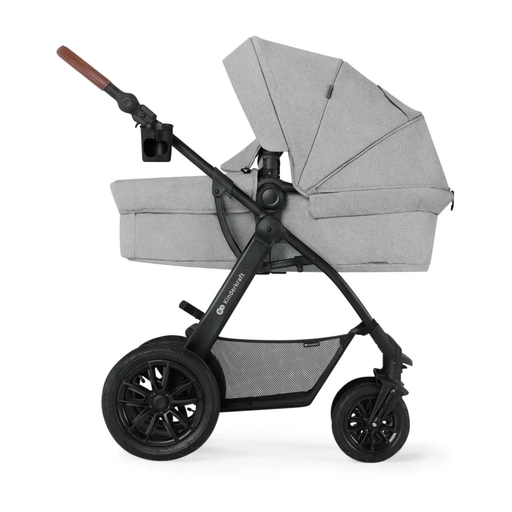 Коляска Kinderkraft 3 в 1 Xmoov CT Light Gray (KSXMOV00LGR3000) (5902533920921) - зображення 3