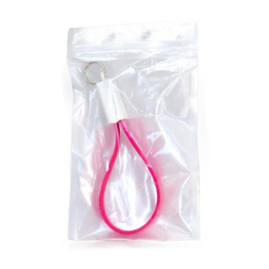 Дата кабель USB 2.0 AM to USB-C 0.18m pink Extradigital (KBU1788) - зображення 5