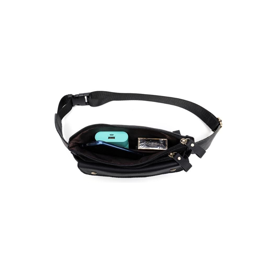 Сумка Vintage Поясна чоловіча Коричнева (14815) - зображення 10