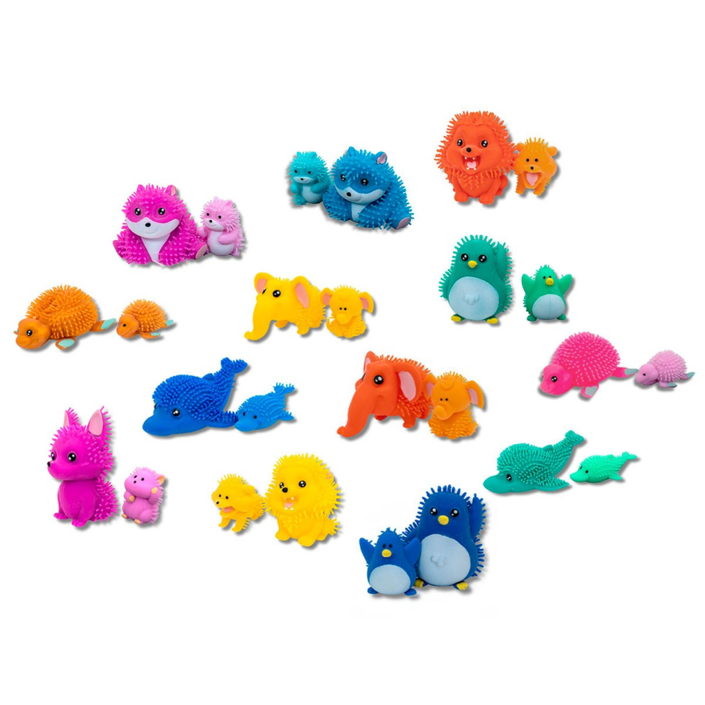 Антистрес #sbabam Стретч-іграшка у вигляді тварини серії Softy friends – Мила родина (8/SC22) - зображення 2