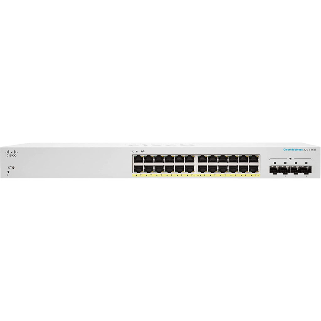 Комутатор мережевий Cisco CBS220-24P-4G-EU - зображення 2