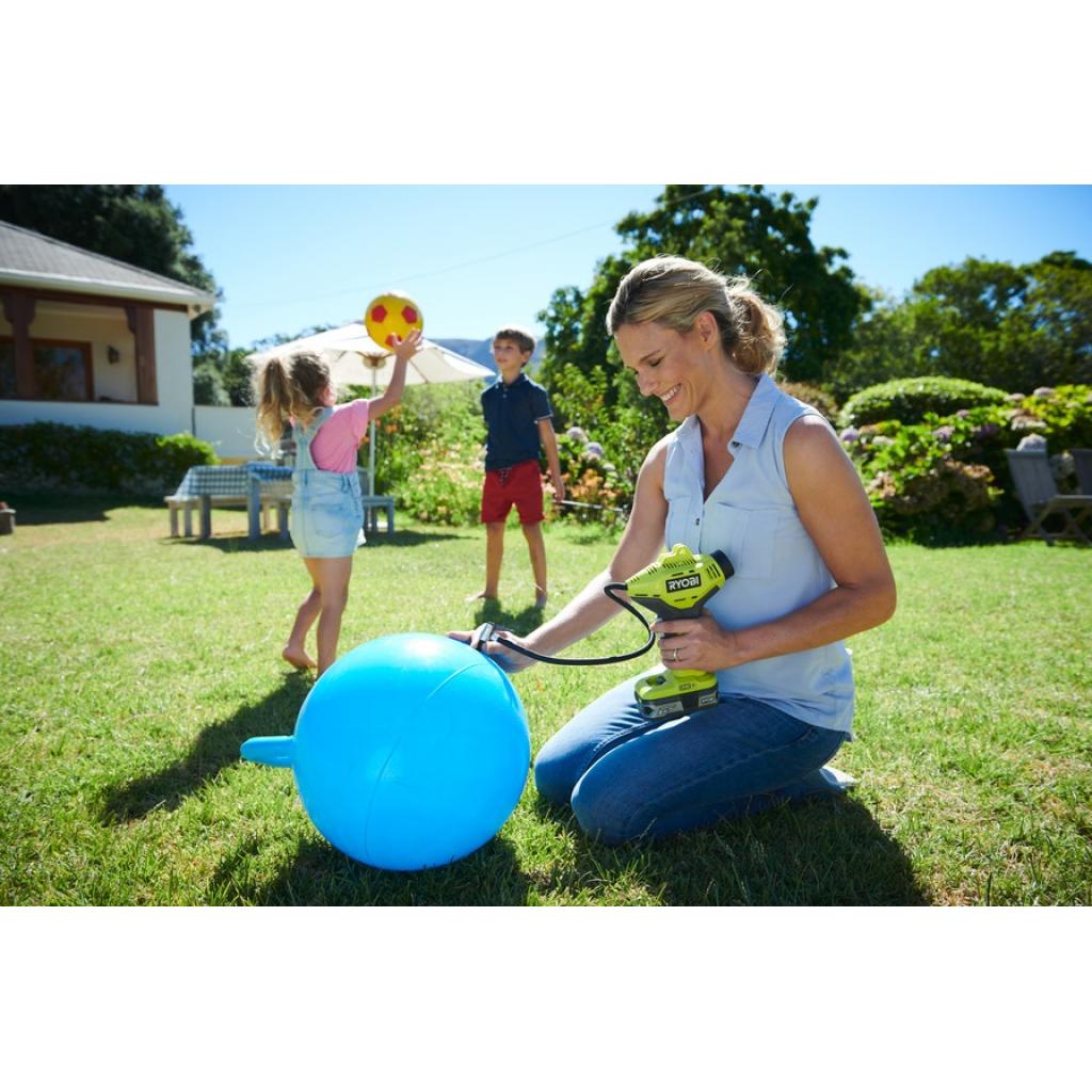 Автомобільний компресор Ryobi ONE+ R18PI-0 (без АКБ і ЗП) (5133003931) - изображение 6