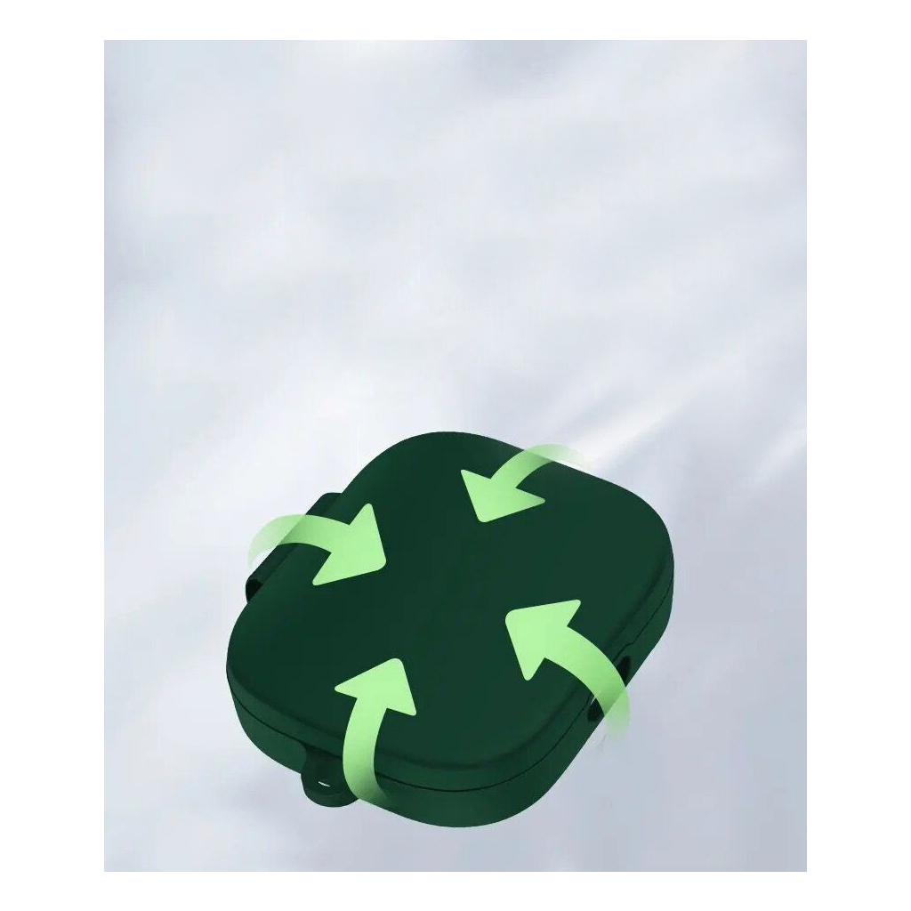 Чохол для навушників BeCover Silicon для Xiaomi Redmi Buds 5 Dark Green (710958) - зображення 3