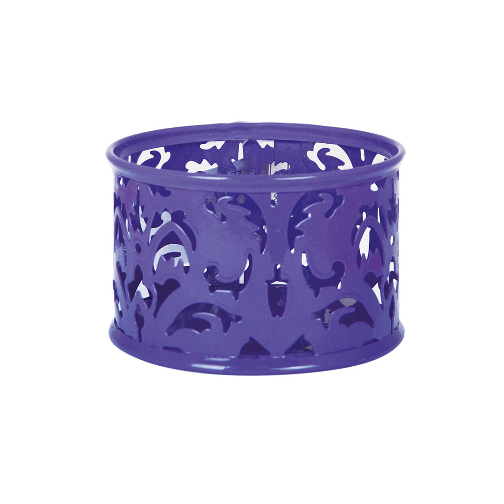 Підставка для скріпок Buromax BAROCCO, металева, фіолетова (BM.6222-07) - зображення 1