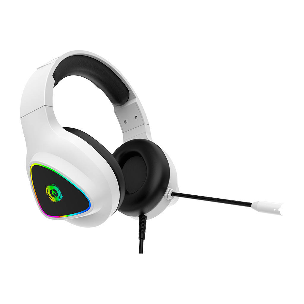 Навушники Canyon GH-6 Shadder Gaming 3.5 мм RGB White (CND-SGHS6W) - зображення 2
