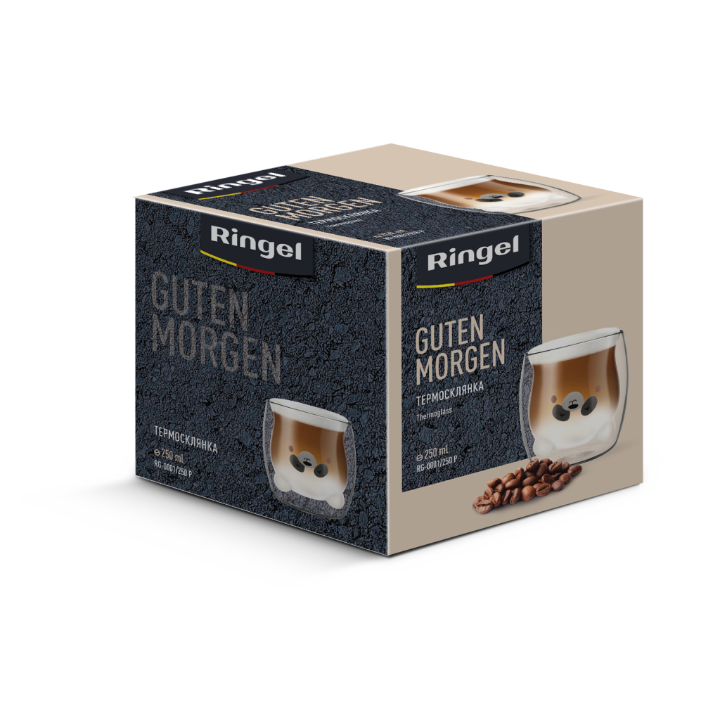 Склянка Ringel Guten Morgen подвійна стінка 250 мл Панда (RG-0001/250 P) - зображення 2