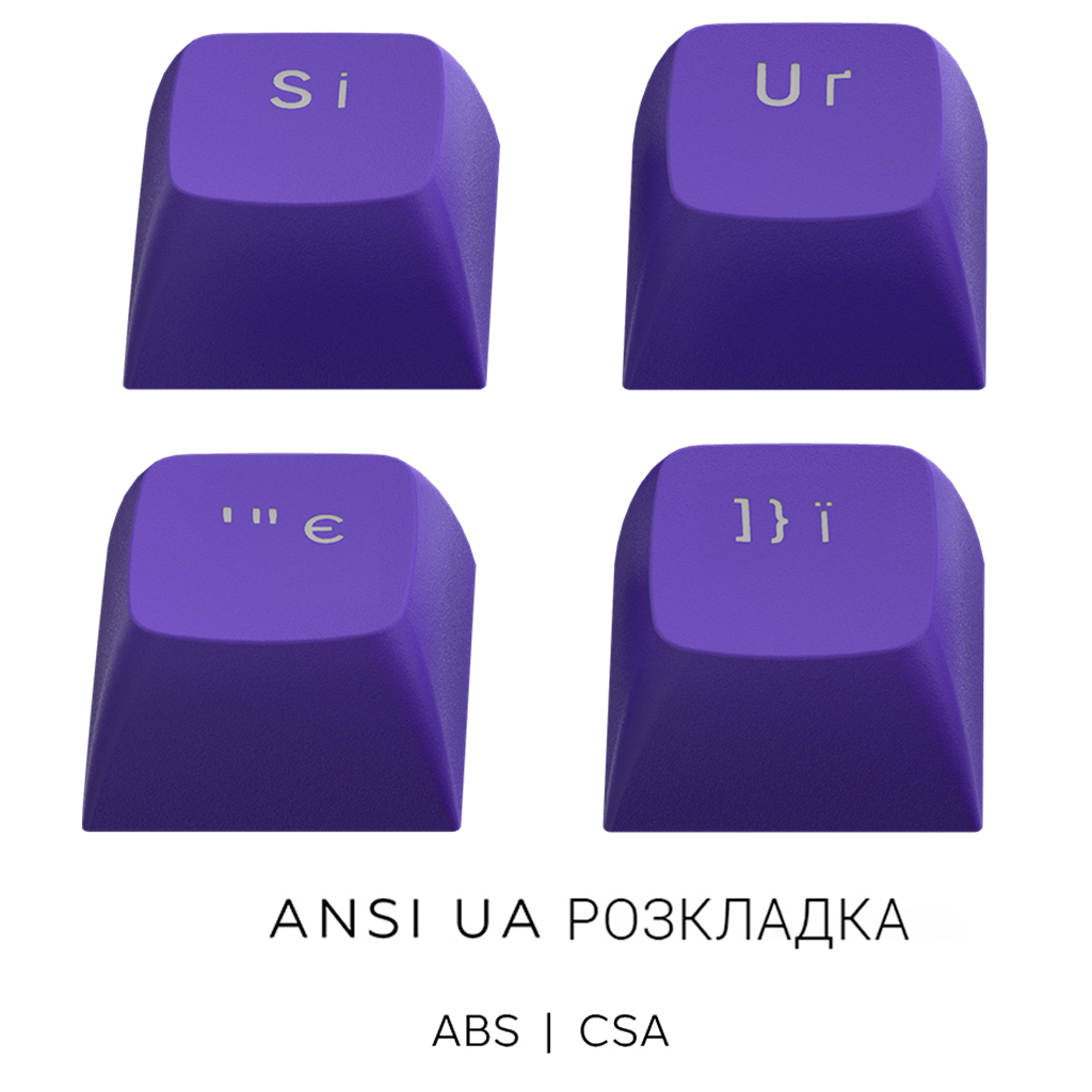 Клавіатура Dark Project ALU87 Celestial ABS RGB Mech G3MS Voidstone Violet (DPKB_CELESTIAL_87_ANSI_UA) - зображення 10