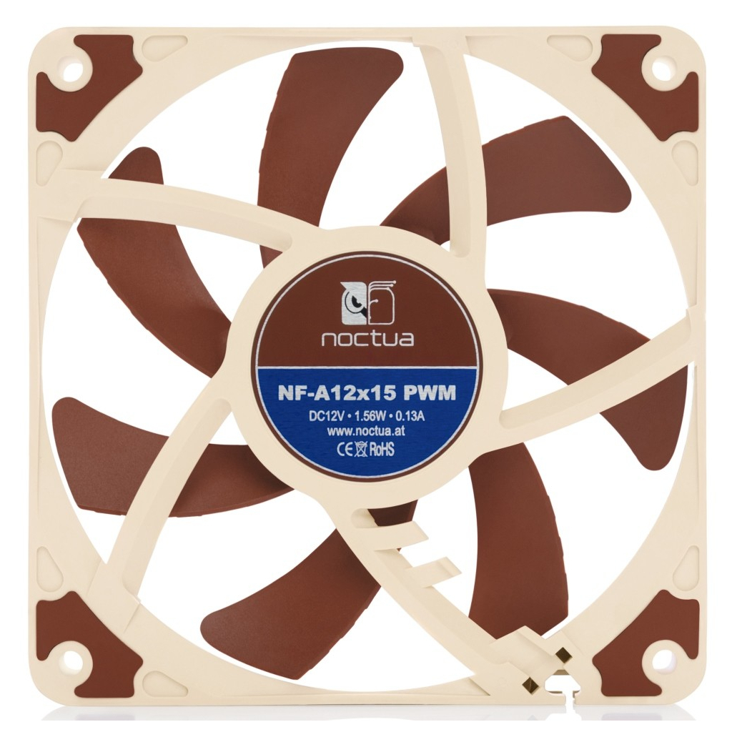 Кулер до корпусу Noctua NF-A12x15 PWM - зображення 3