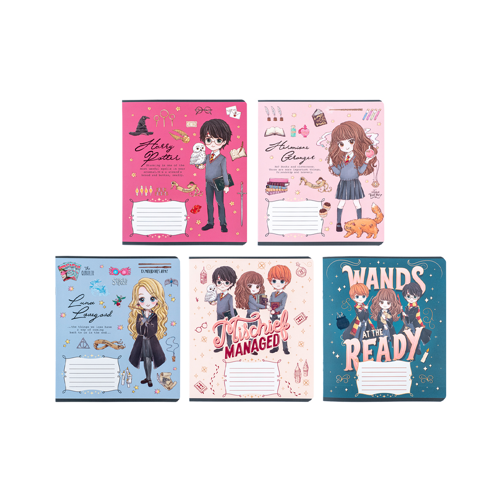 Зошит Kite Harry Potter, 12 аркушів, клітинка (HP24-232) - зображення 1